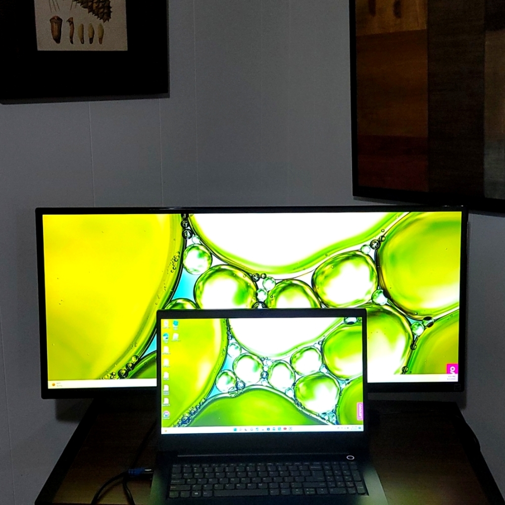 LG Flat/Wide screen oversized HDMI Tilt monitor👌Amazing picture gently loved A+